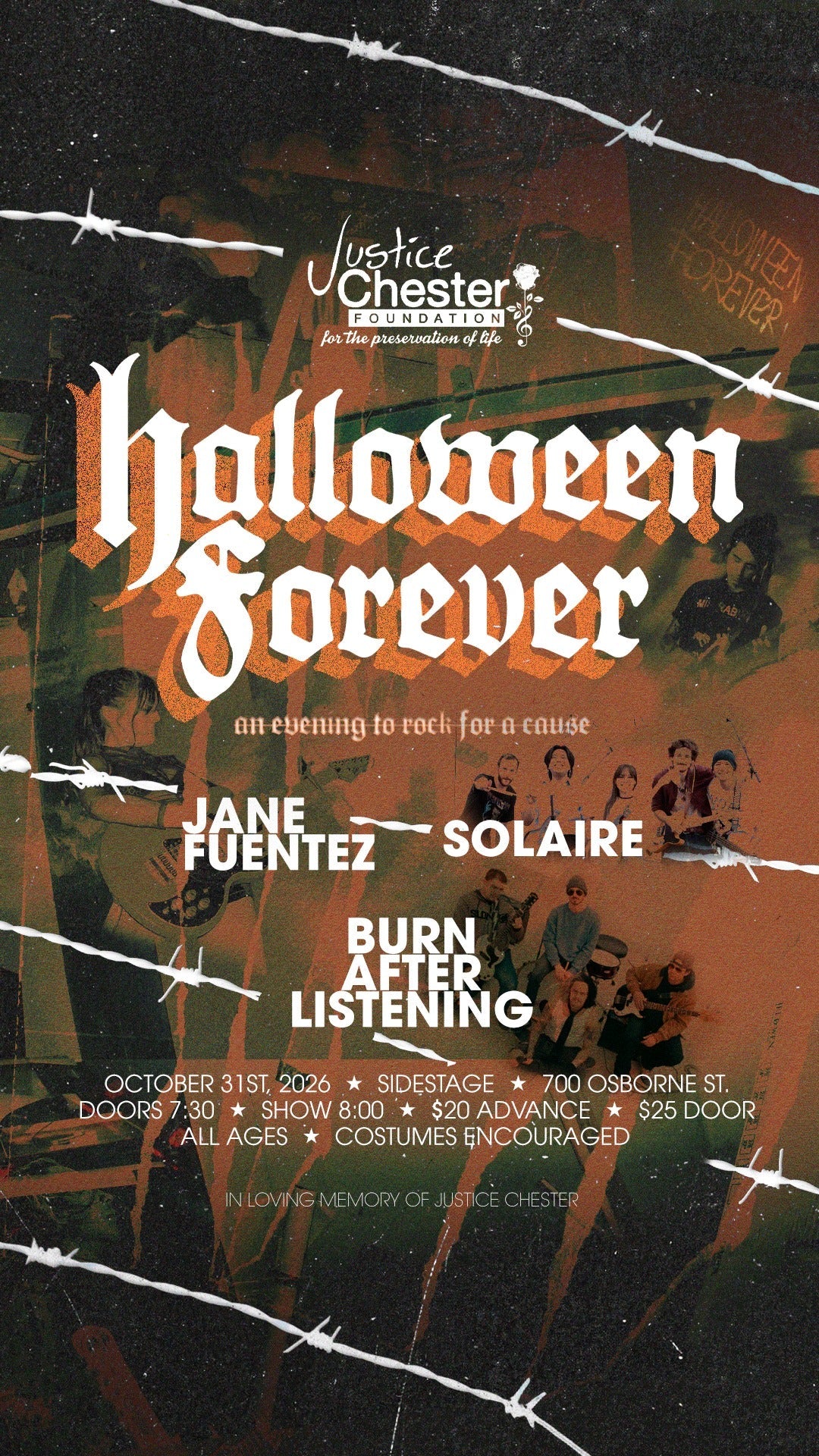 Halloween Forever 2026 Returns to Winnipeg for an Evening of Music, Community, and Mental Health Awareness